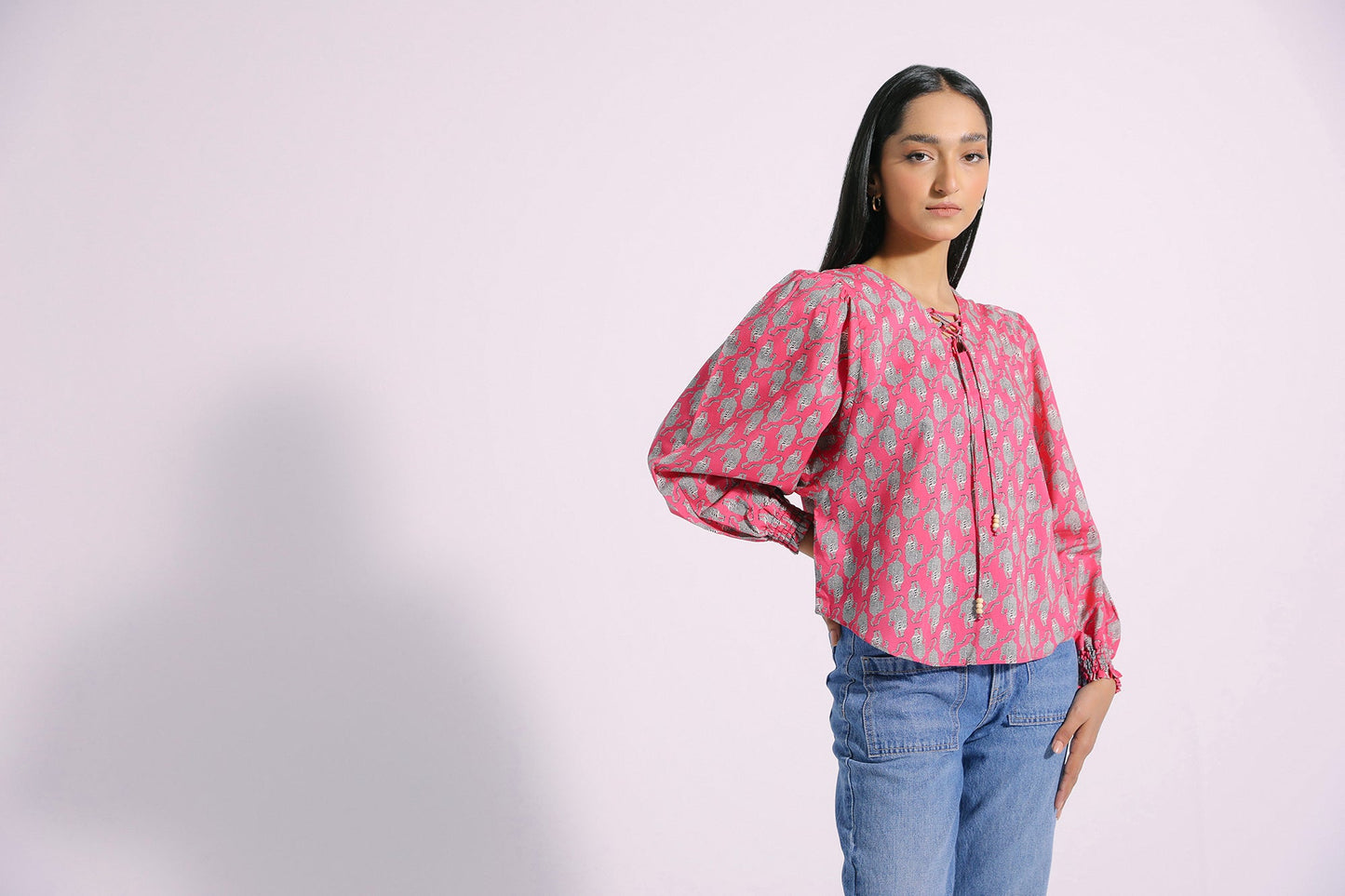 Ethnic - PRINTED TOP (E0950/101/406)