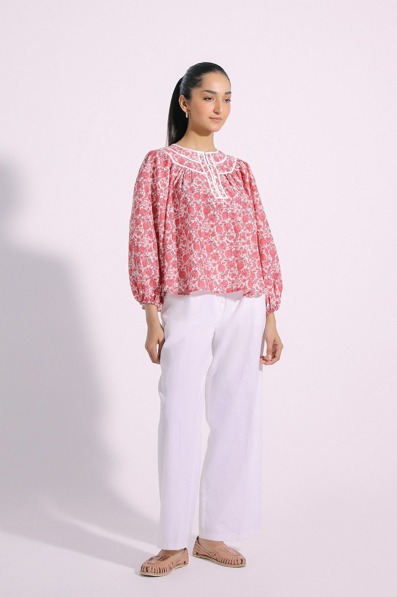 Ethnic - PRINTED TOP (E0953/101/418)