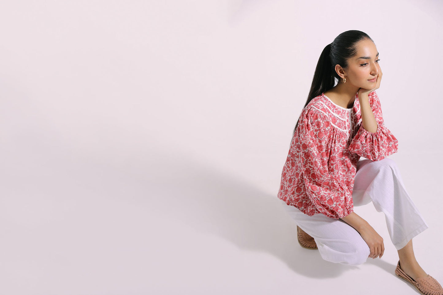 Ethnic - PRINTED TOP (E0953/101/418)