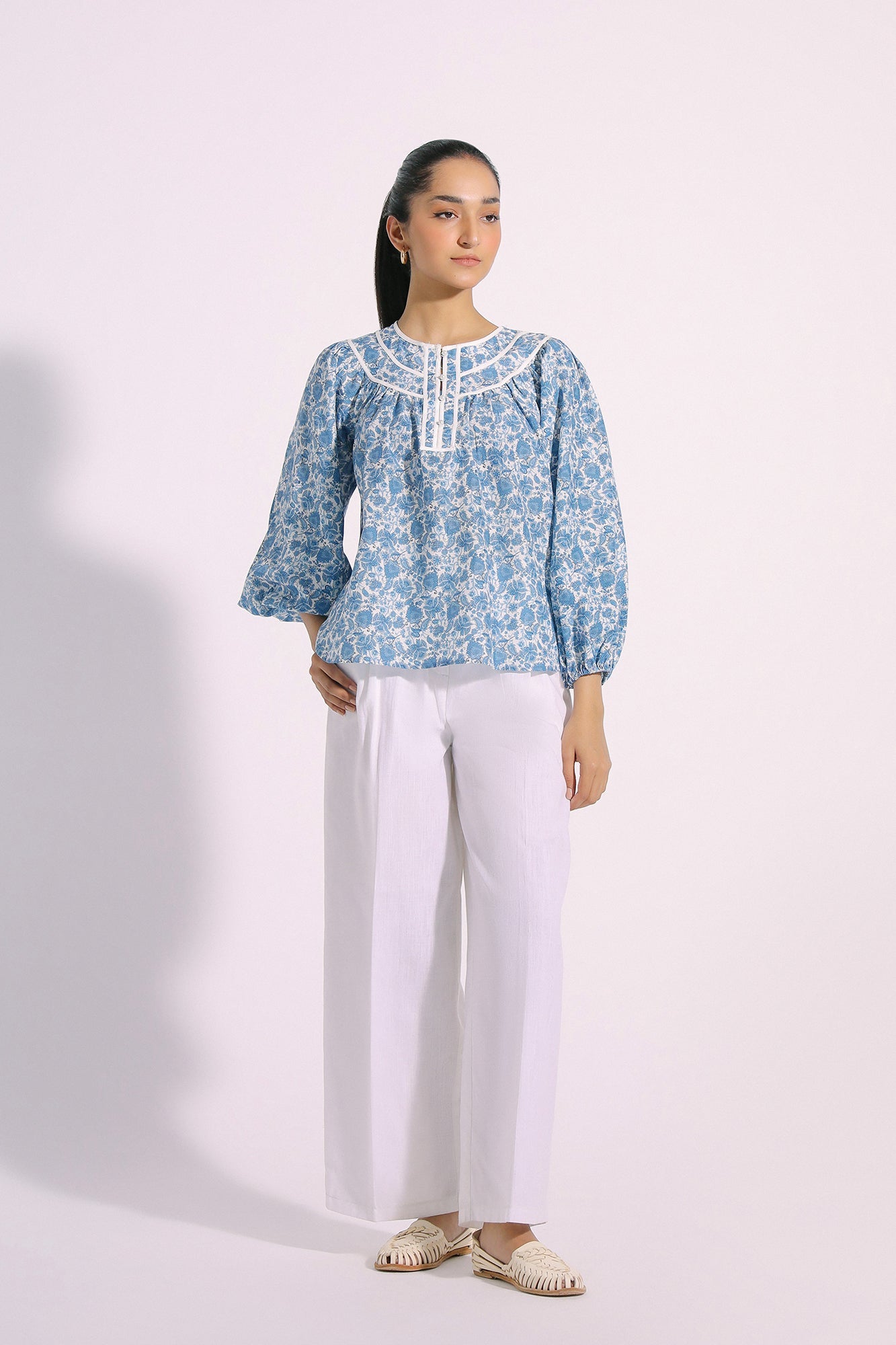 Ethnic - PRINTED TOP (E0953/101/627)