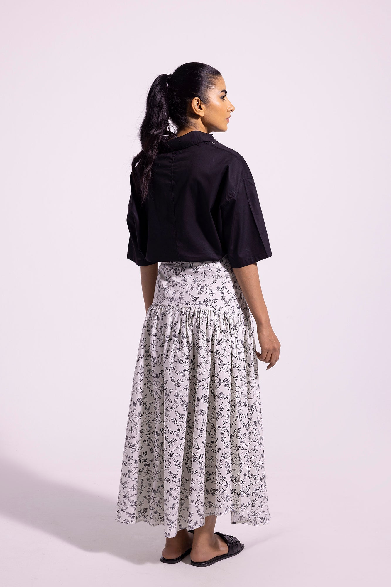 Ethnic - PRINTED SKIRT (E0987/108/003)