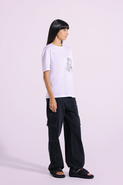 Ethnic - PRINTED T-SHIRT (E1013/108/001)