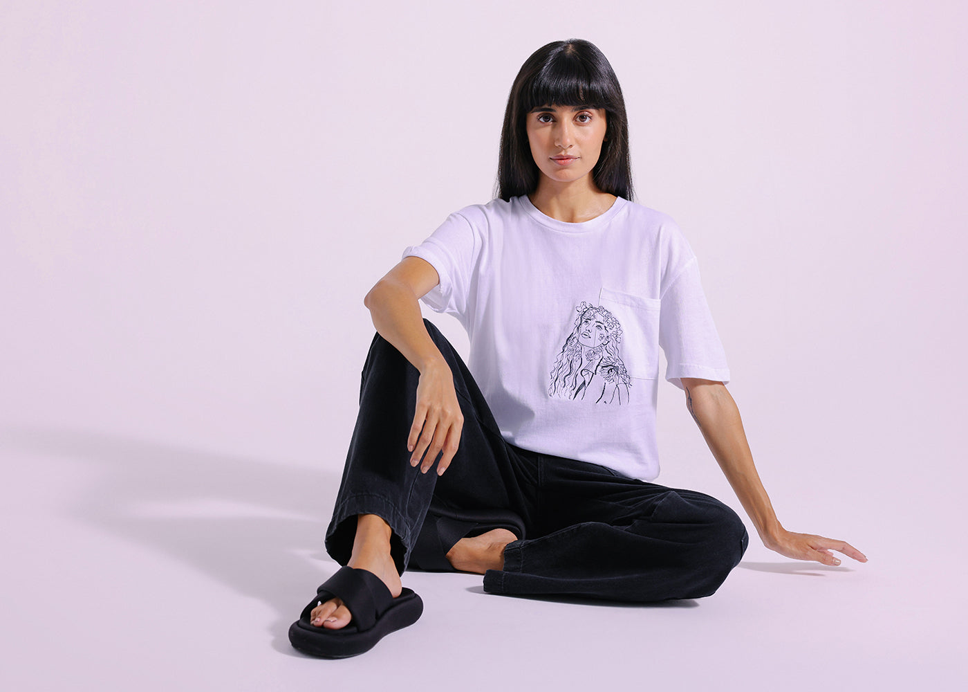 Ethnic - PRINTED T-SHIRT (E1013/108/001)