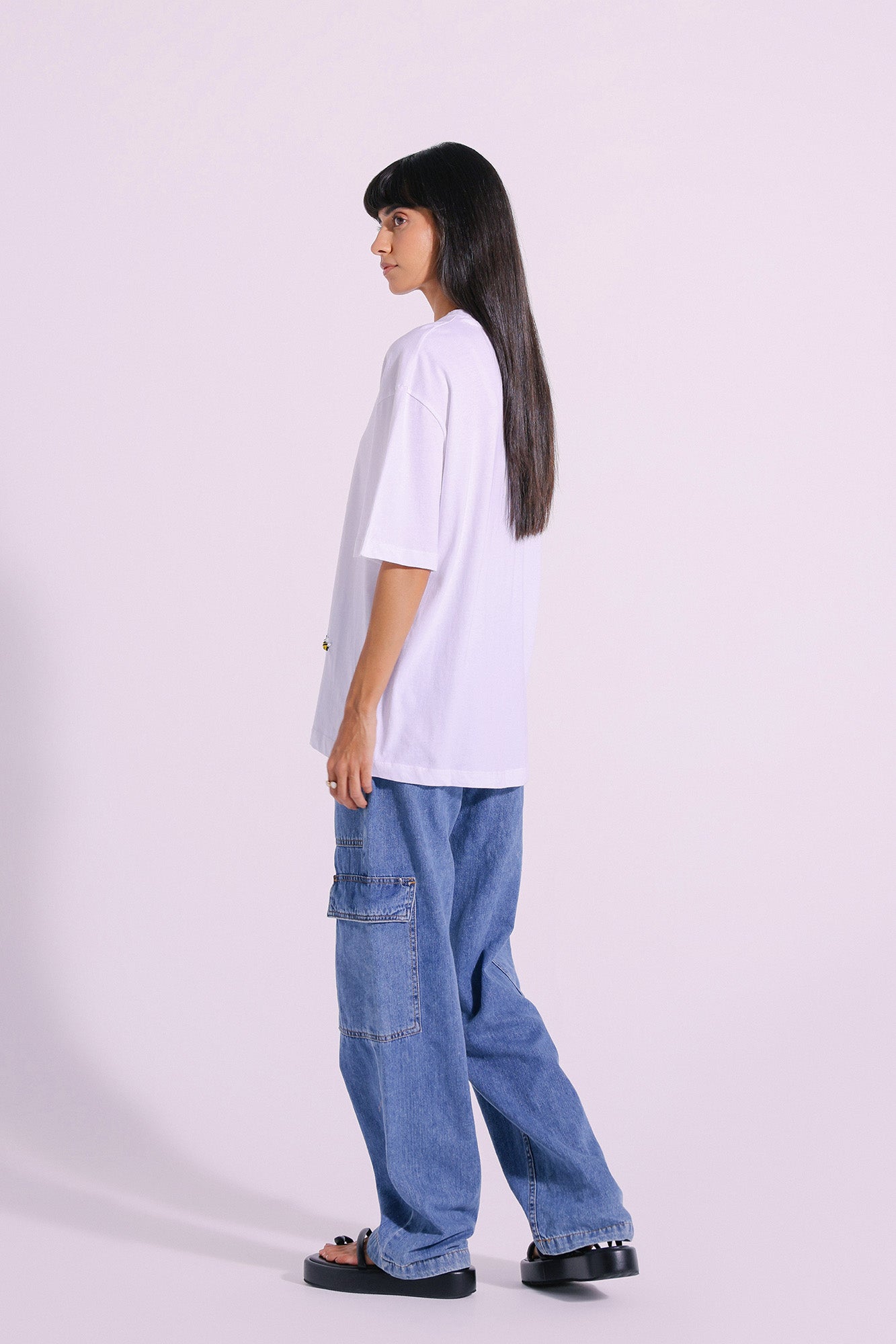 Ethnic - EMBELLISHED T-SHIRT (E1014/108/001)