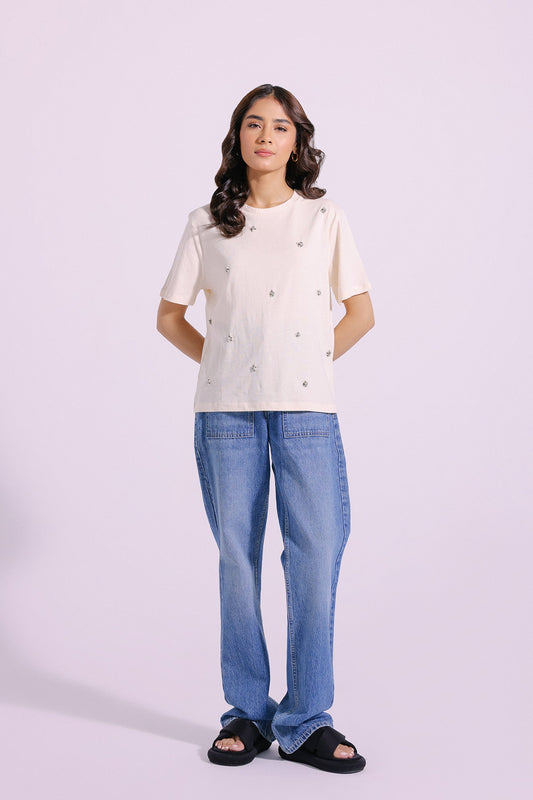 Ethnic - EMBELLISHED T-SHIRT (E1016/108/110)