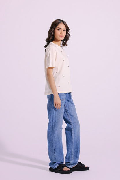 Ethnic - EMBELLISHED T-SHIRT (E1016/108/110)