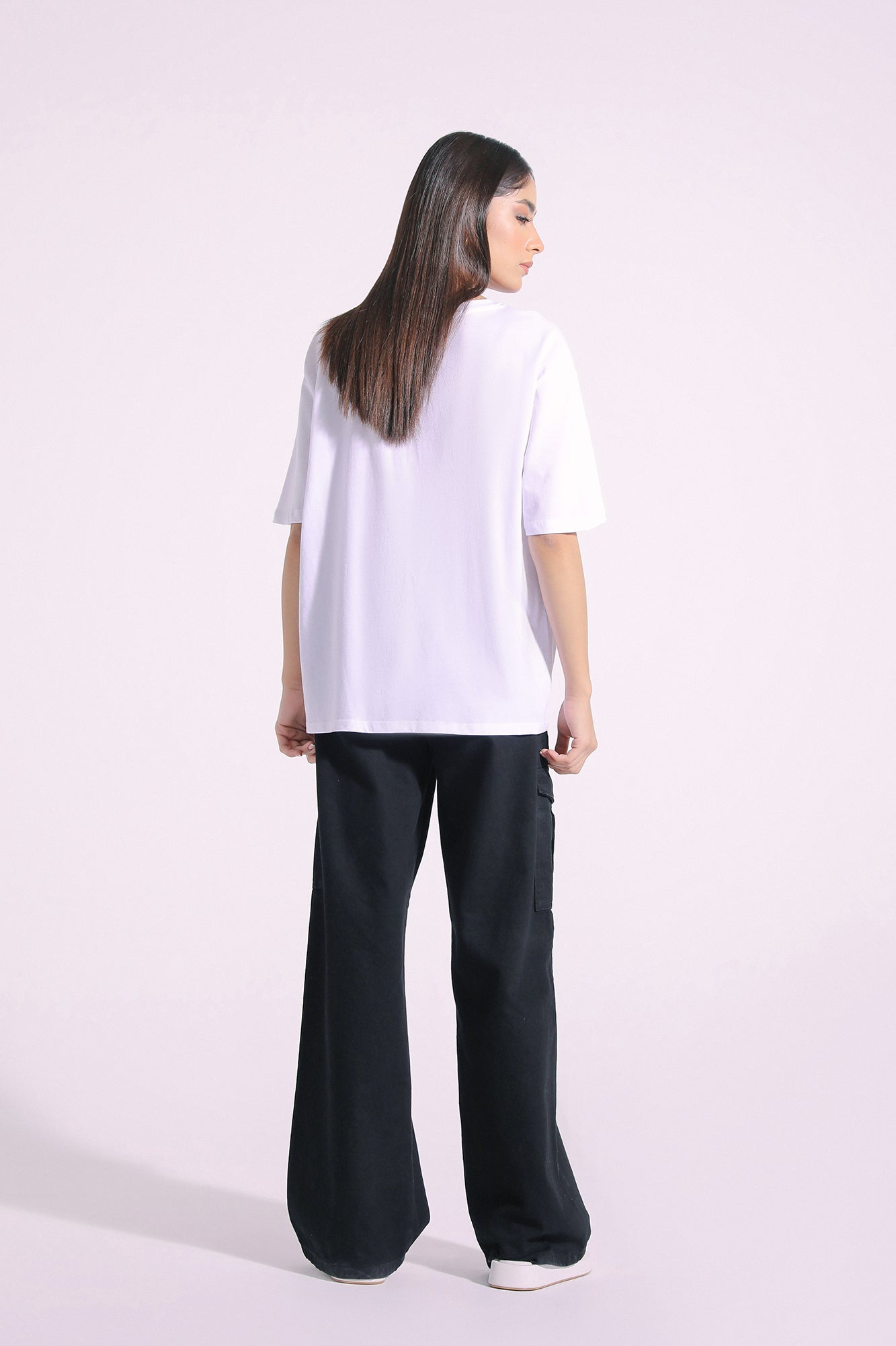 Ethnic - EMBROIDERED T-SHIRT (E1024/108/001)