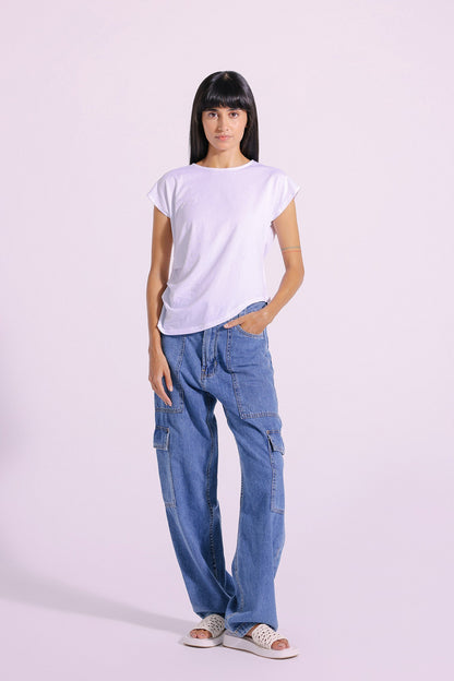 Ethnic - SOLID T-SHIRT (E1029/108/001)