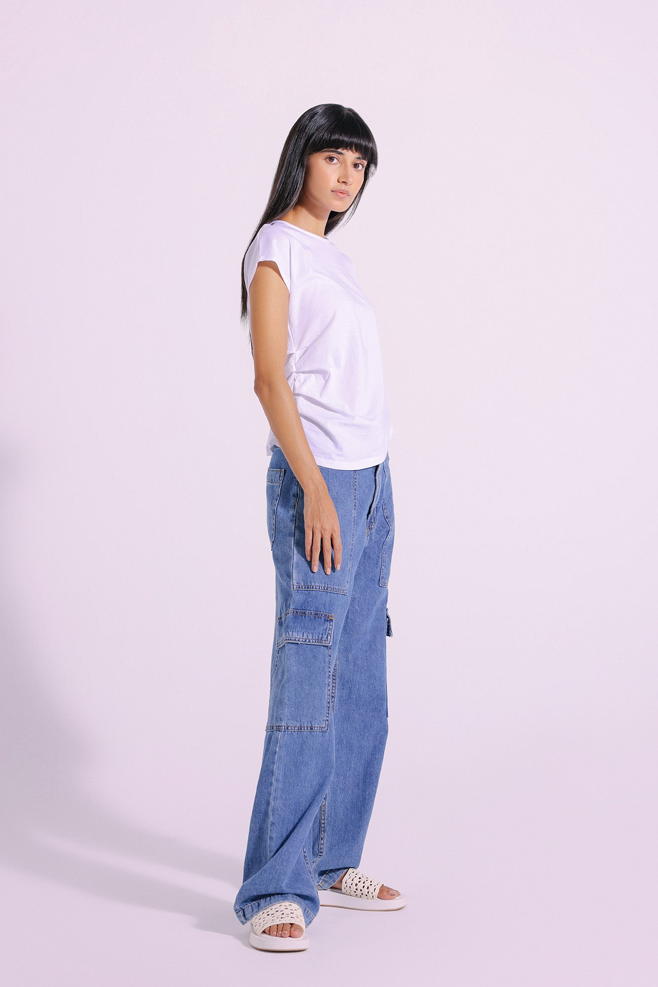 Ethnic - SOLID T-SHIRT (E1029/108/001)