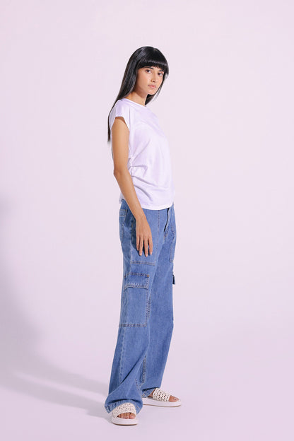 Ethnic - SOLID T-SHIRT (E1029/108/001)