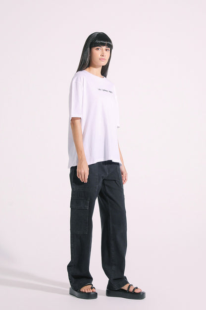 Ethnic - EMBROIDERED T-SHIRT (E1031/108/001)