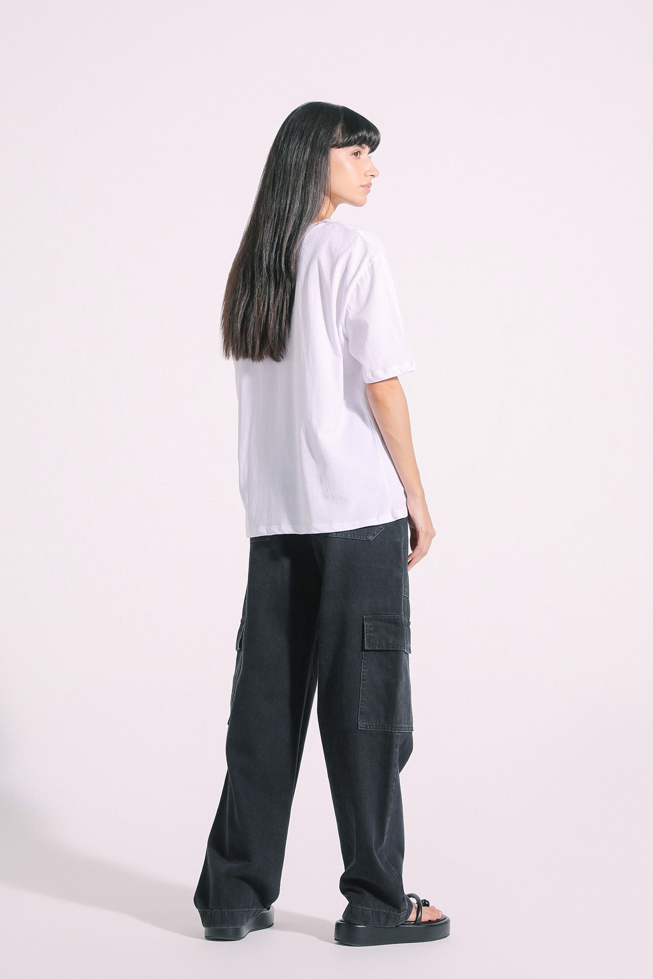 Ethnic - EMBROIDERED T-SHIRT (E1031/108/001)