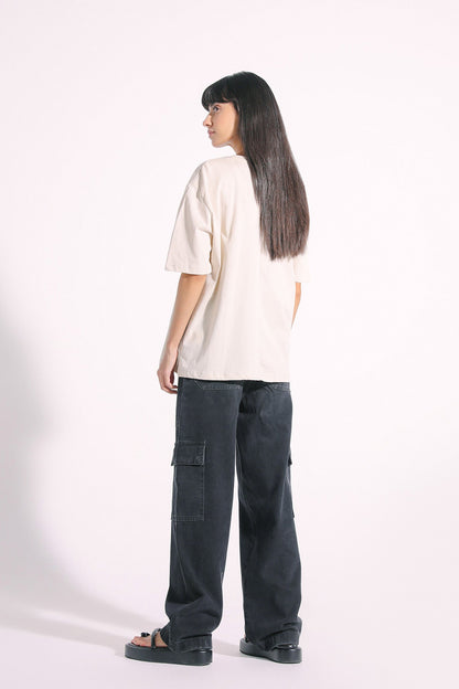 Ethnic - EMBROIDERED T-SHIRT (E1036/108/006)