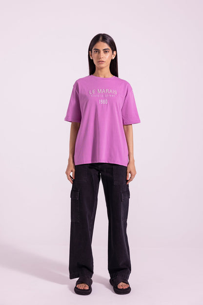 Ethnic - EMBROIDERED T-SHIRT (E1038/108/411)