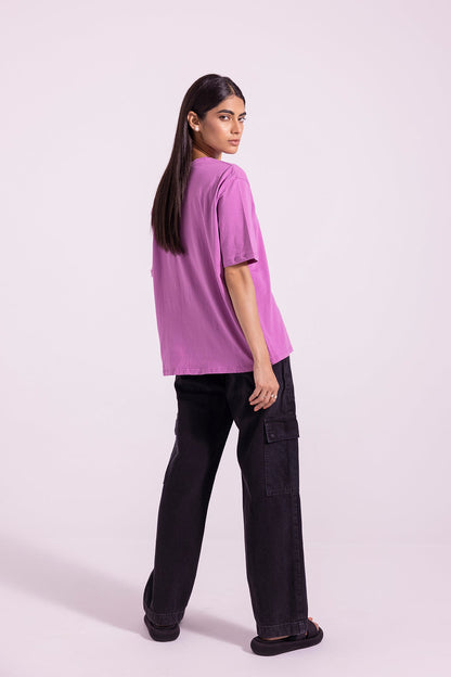 Ethnic - EMBROIDERED T-SHIRT (E1038/108/411)