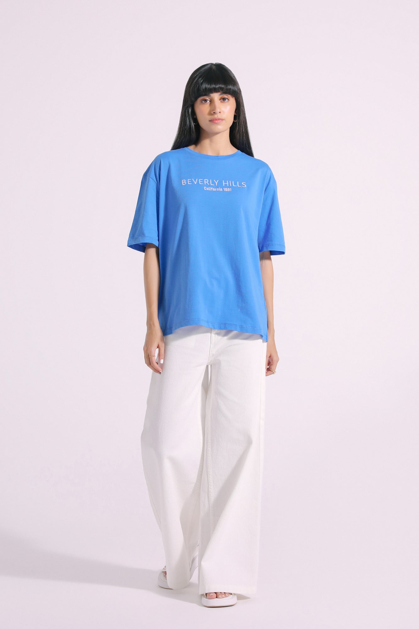 Ethnic - EMBROIDERED T-SHIRT (E1041/108/601)