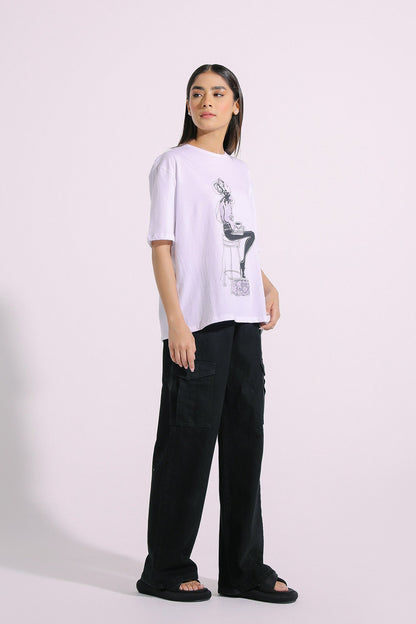 Ethnic - PRINTED T-SHIRT (E1045/108/001)