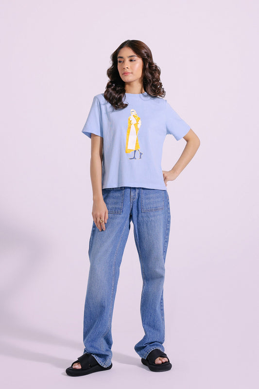 Ethnic - PRINTED T-SHIRT (E1052/108/605)