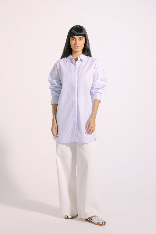 Ethnic - PRINTED BUTTON DOWN SHIRT (E1076/108/617)