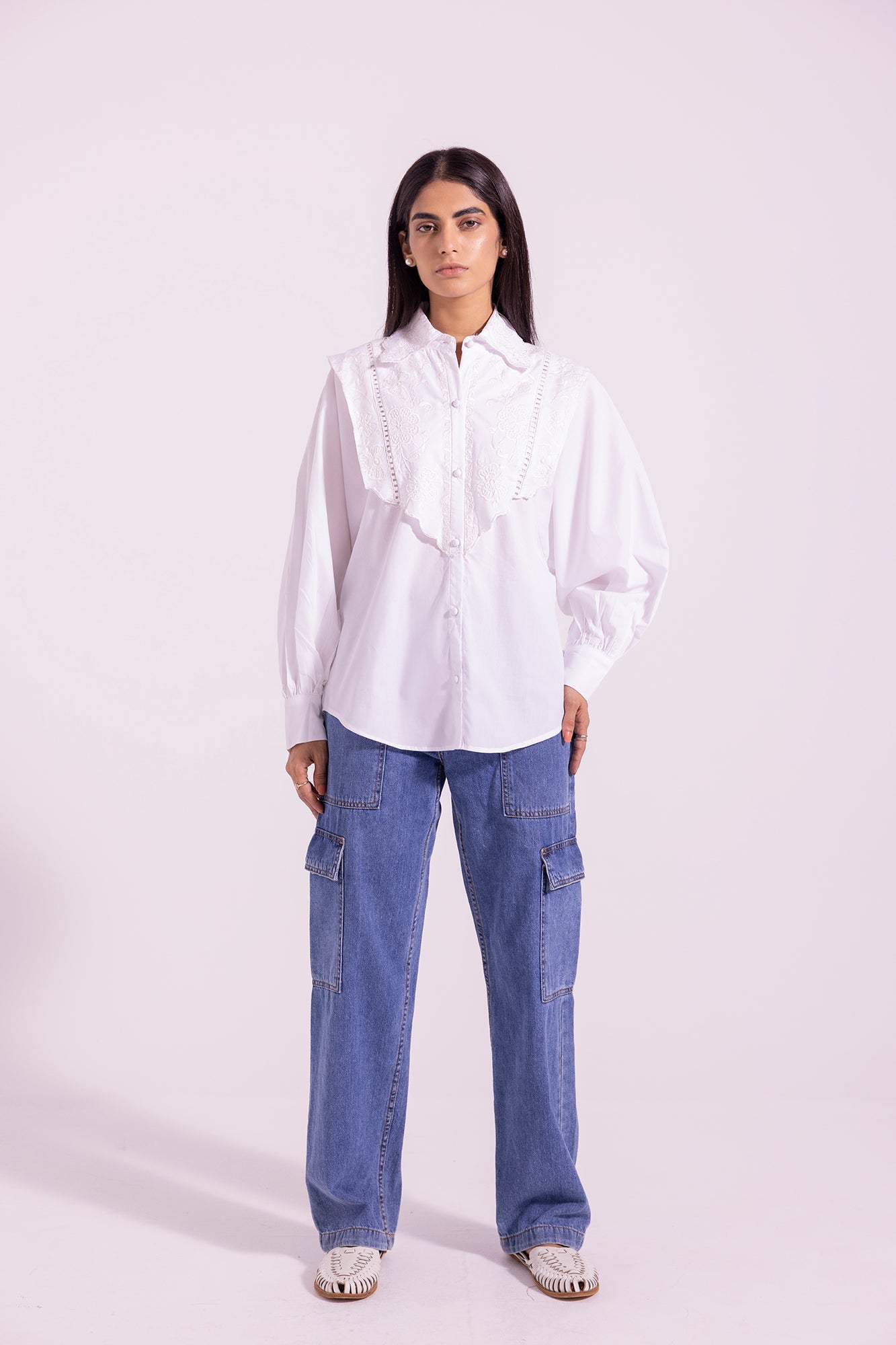 Ethnic - EMBROIDERED SHIRT (E1084/108/001)