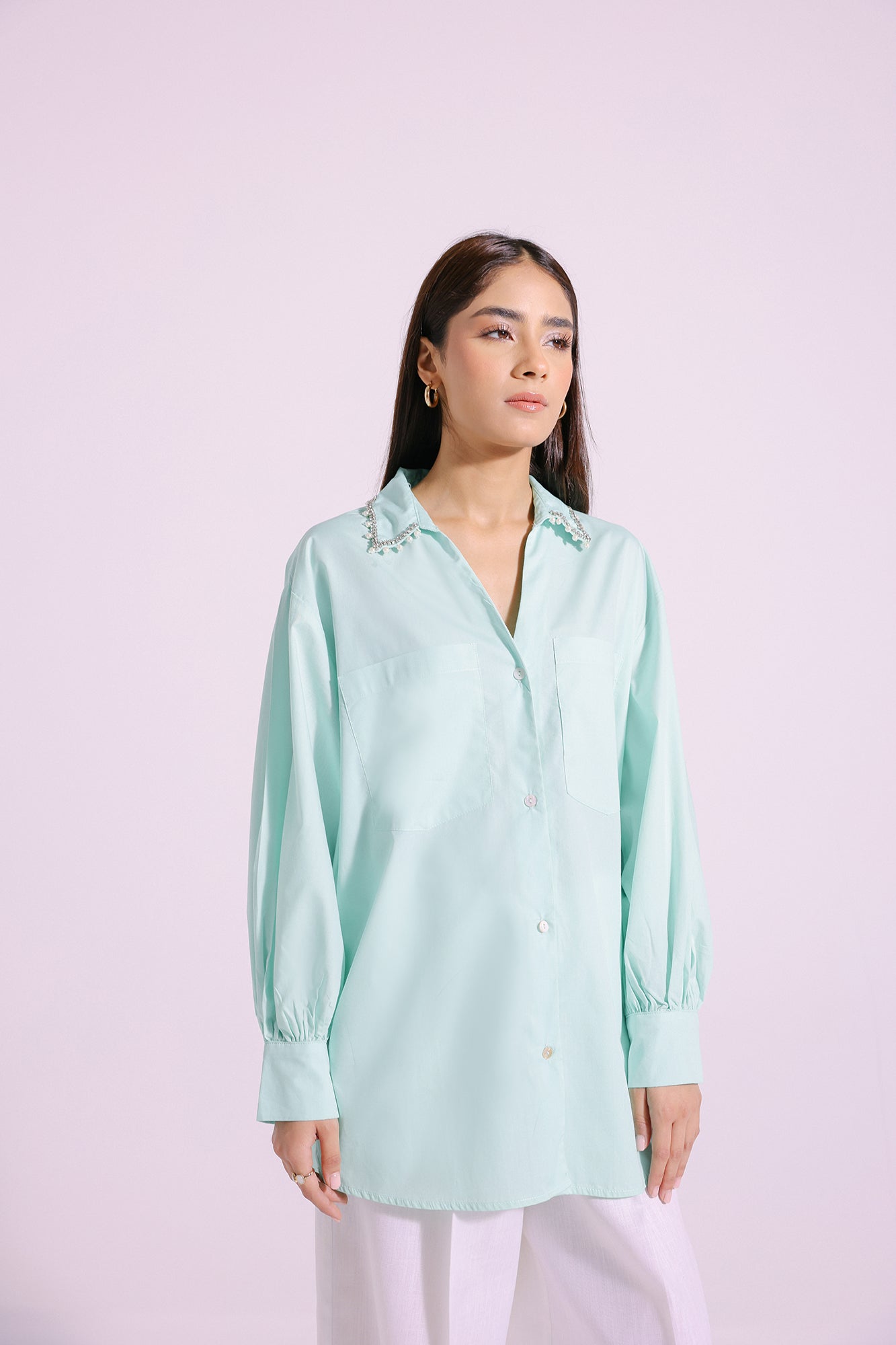 Ethnic - BUTTON DOWN SHIRT (E1087/108/714)