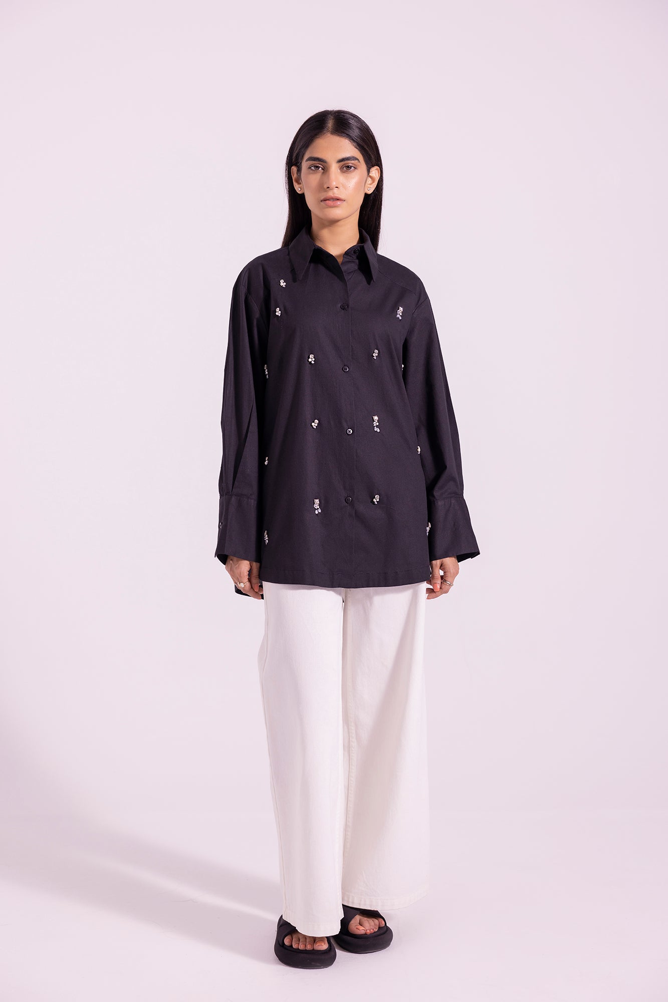 Ethnic - EMBELLISHED SHIRT (E1089/108/902)