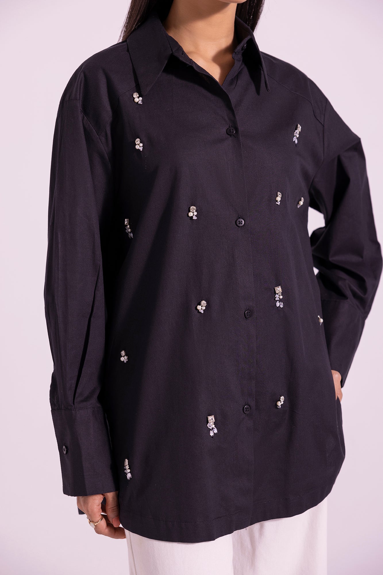 Ethnic - EMBELLISHED SHIRT (E1089/108/902)