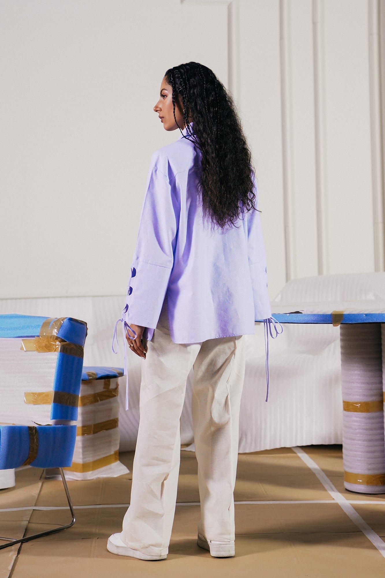 Ethnic - BUTTON DOWN TOP (E1090/108/616)