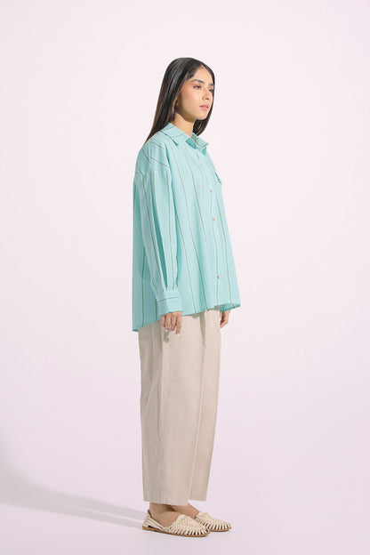 Ethnic - PRINTED BUTTON DOWN SHIRT (E1095/108/714)