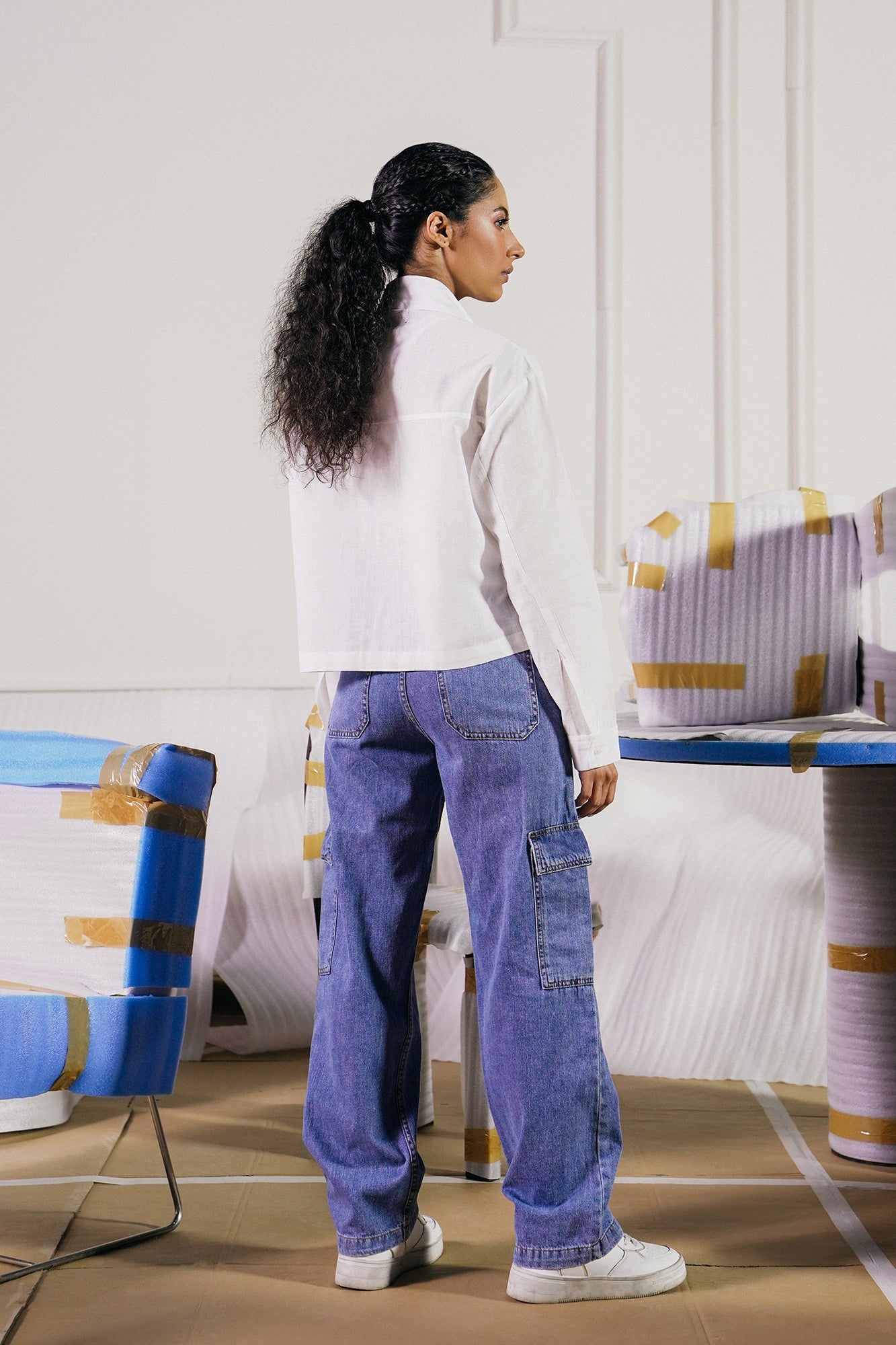 Ethnic - BUTTON DOWN TOP (E1100/108/001)