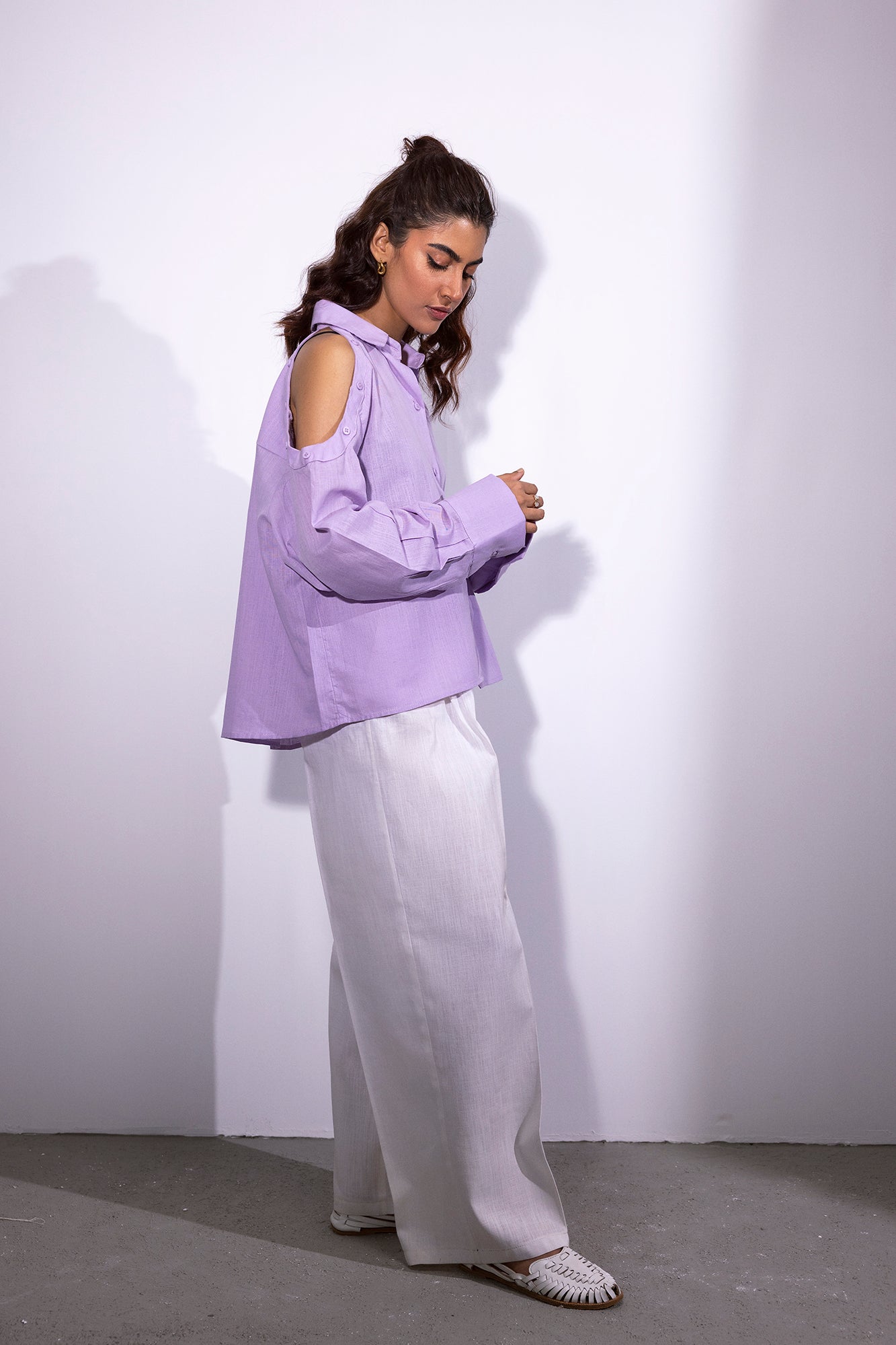 Ethnic - COLD SHOULDER TOP (E1101/108/513)