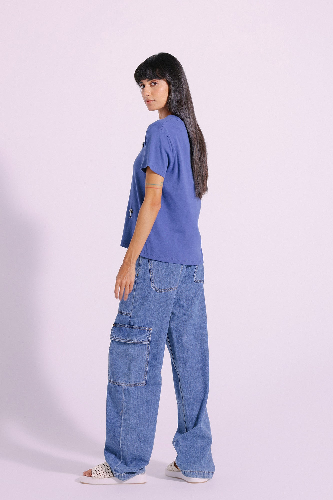 Ethnic - EMBELLISHED T-SHIRT (E1106/108/601)