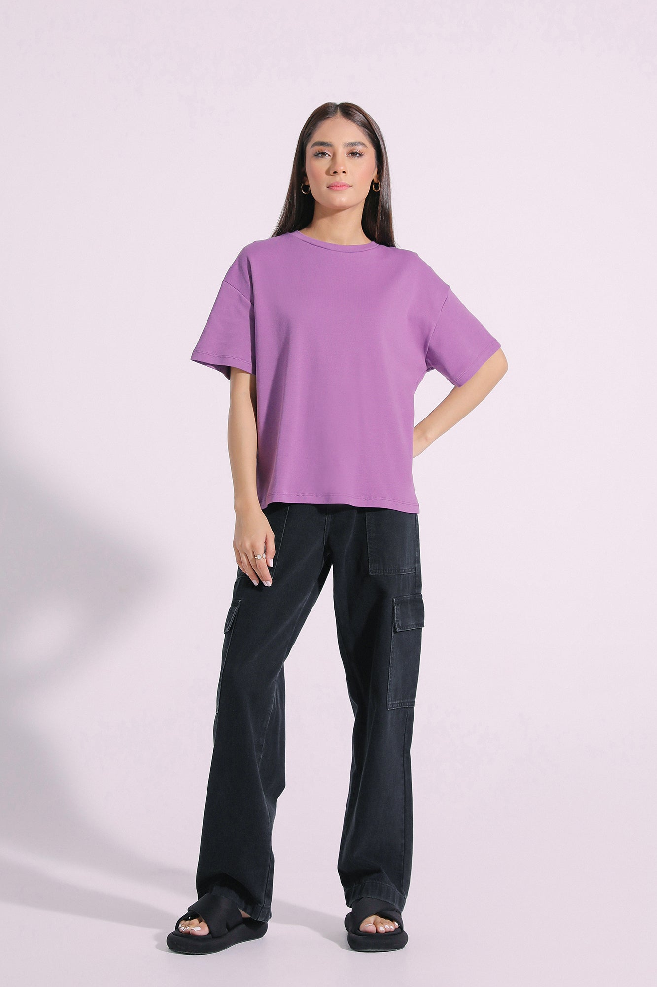 Ethnic - SOLID T-SHIRT (E1123/108/517)