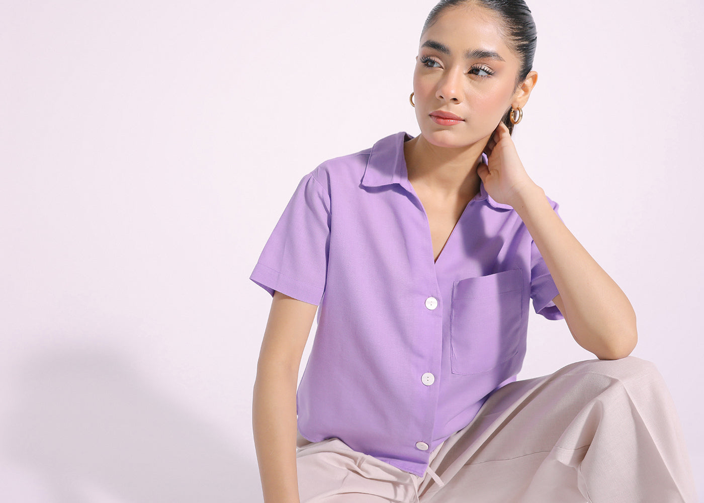 Ethnic - BUTTON DOWN SHIRT (E1153/108/510)