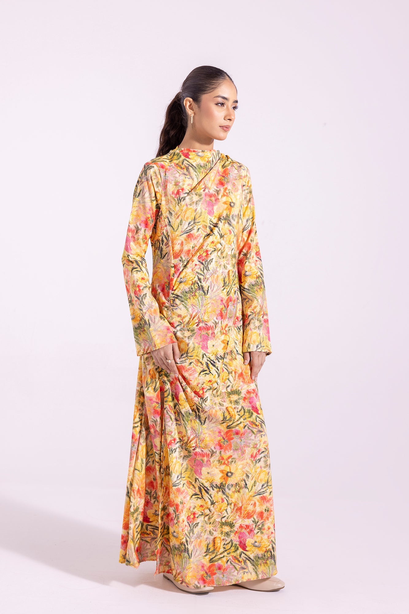 Ethnic - PRINTED DRESS (E1216/108/101)