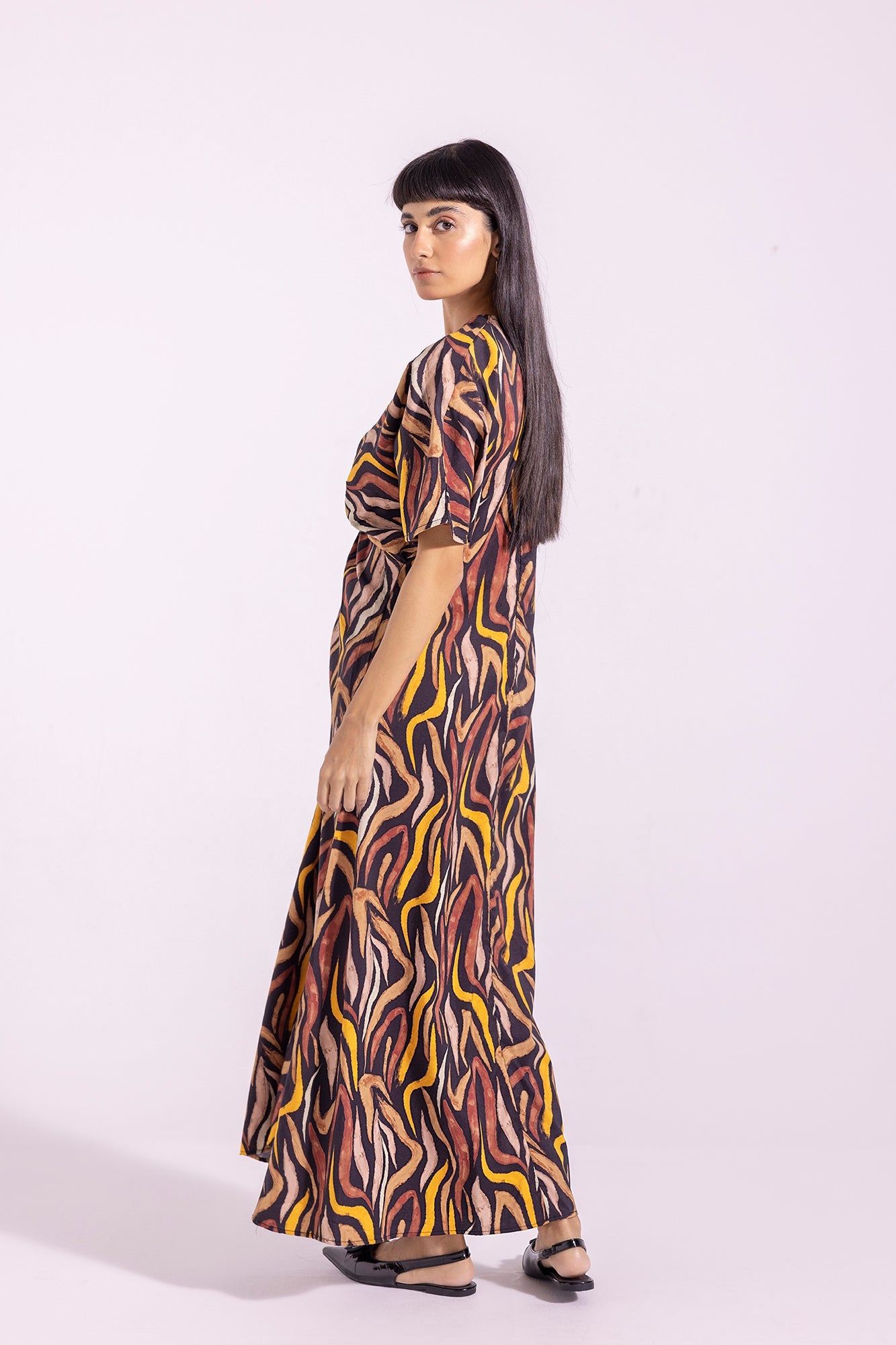 Ethnic - PRINTED DRESS (E1218/108/813)