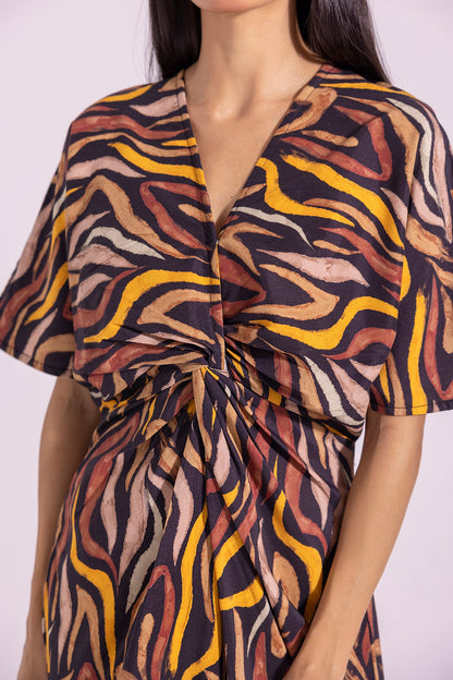 Ethnic - PRINTED DRESS (E1218/108/813)