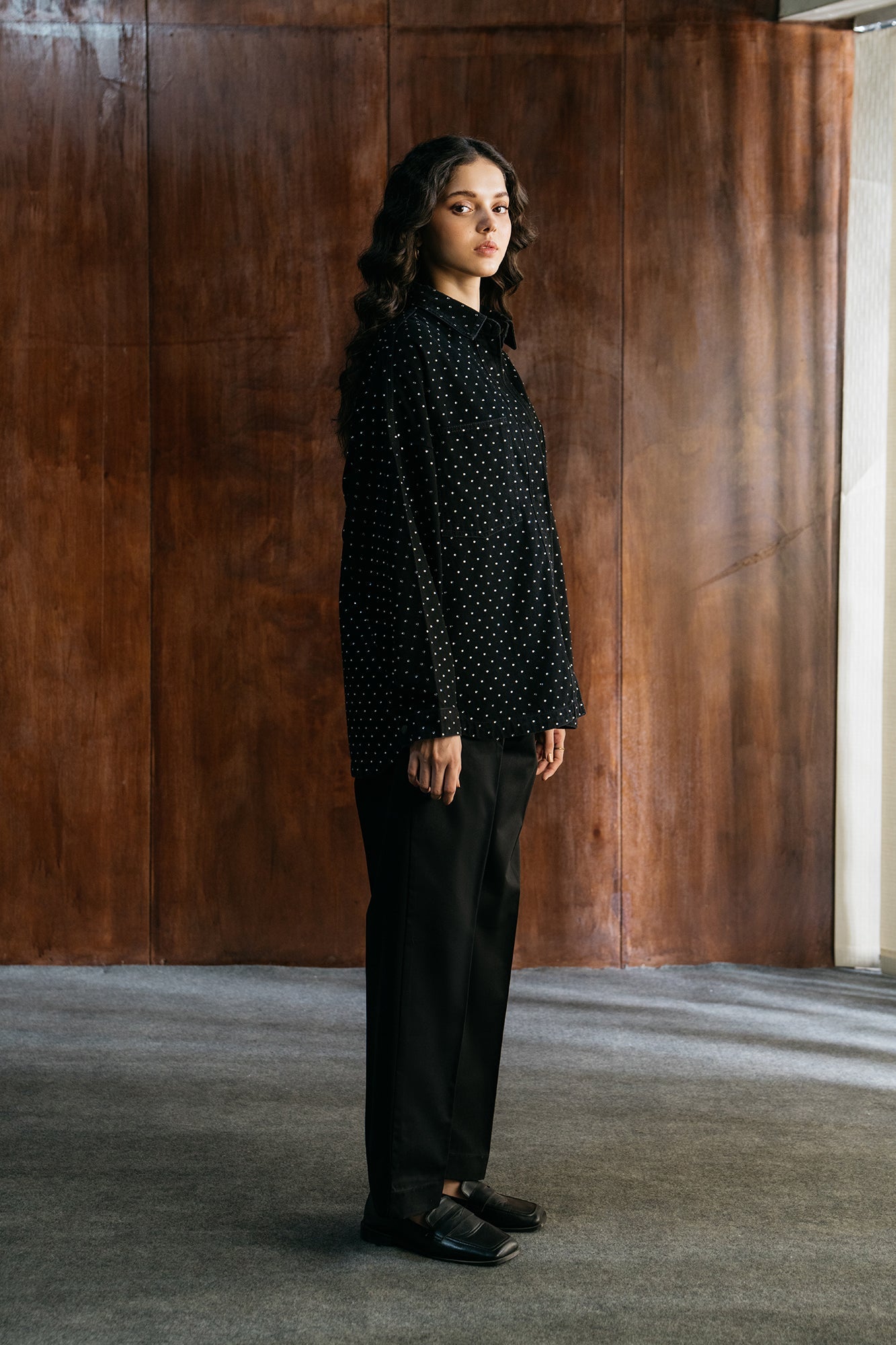 Ethnic - EMBELLISHED OVERSHIRT (E1225/108/902)