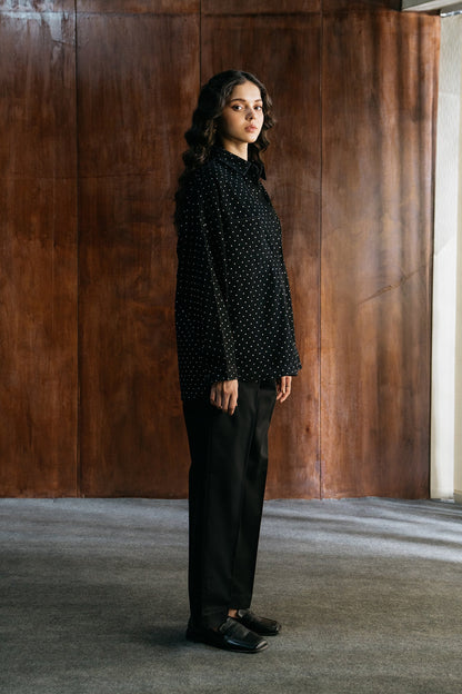 Ethnic - EMBELLISHED OVERSHIRT (E1225/108/902)