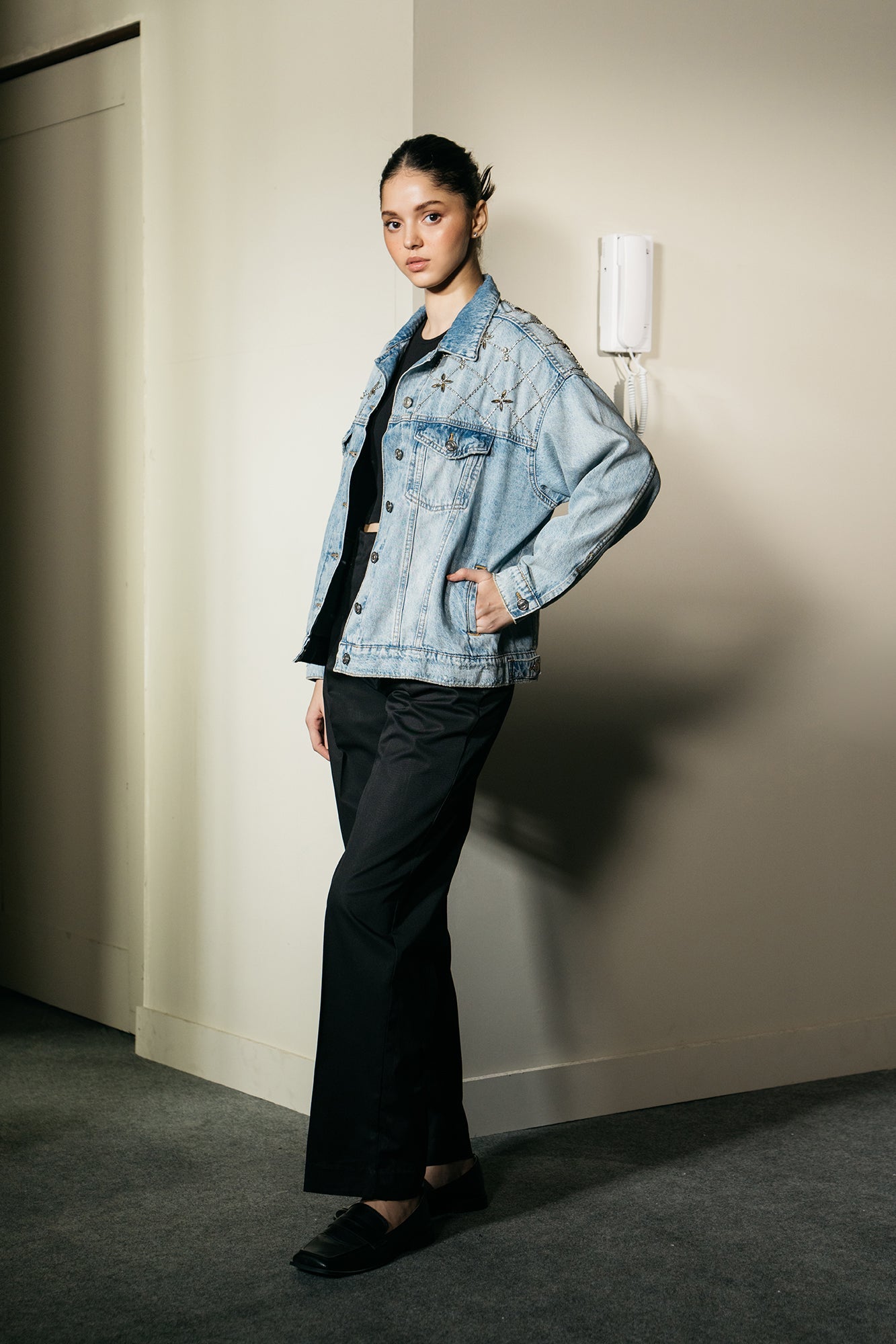 Ethnic - DENIM JACKET (E1227/108/635)