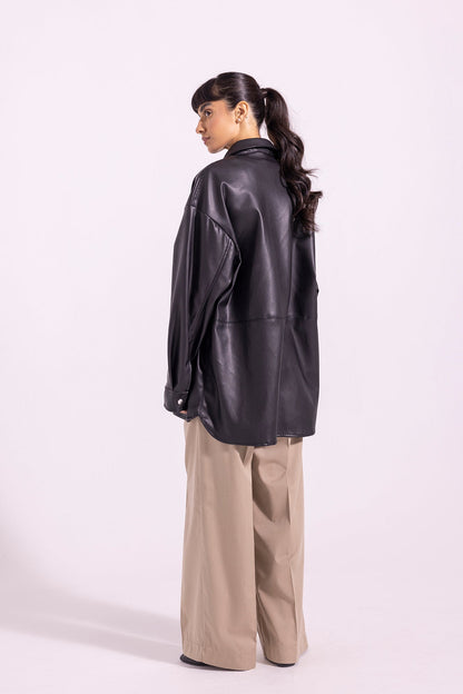 Ethnic - LEATHER JACKET (E1228/108/902)