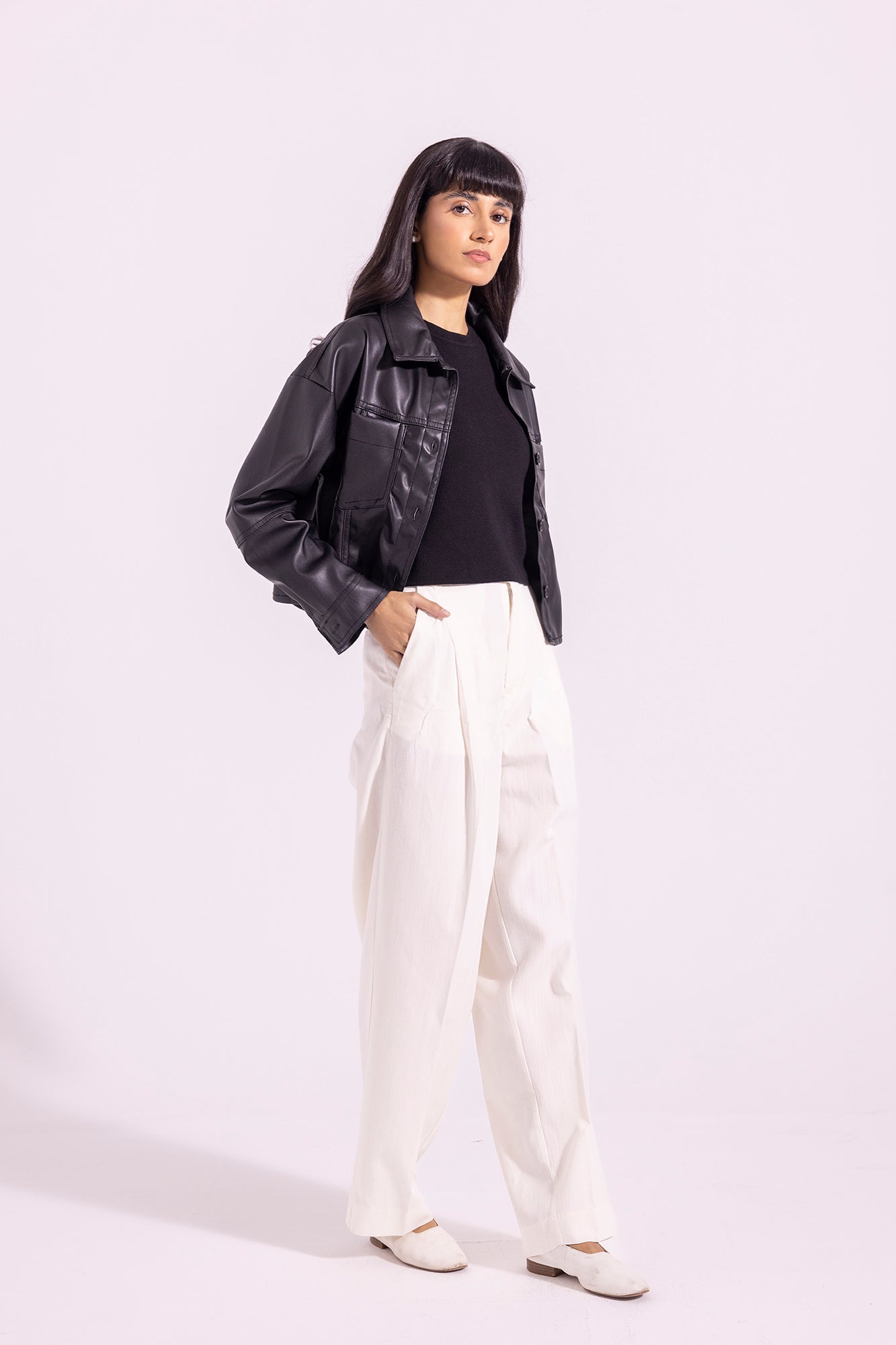 Ethnic - LEATHER JACKET (E1229/108/902)