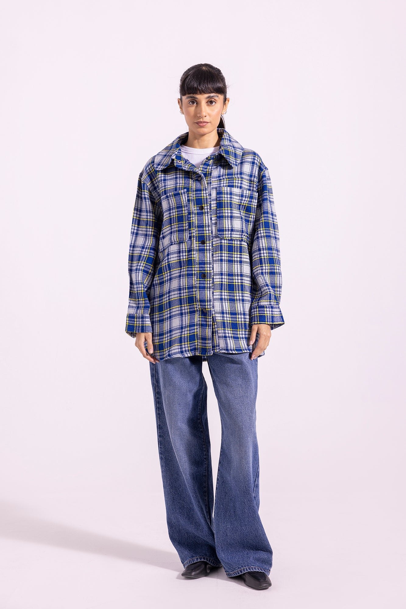 Ethnic - PRINTED OVER SHIRT (E1230/108/623)