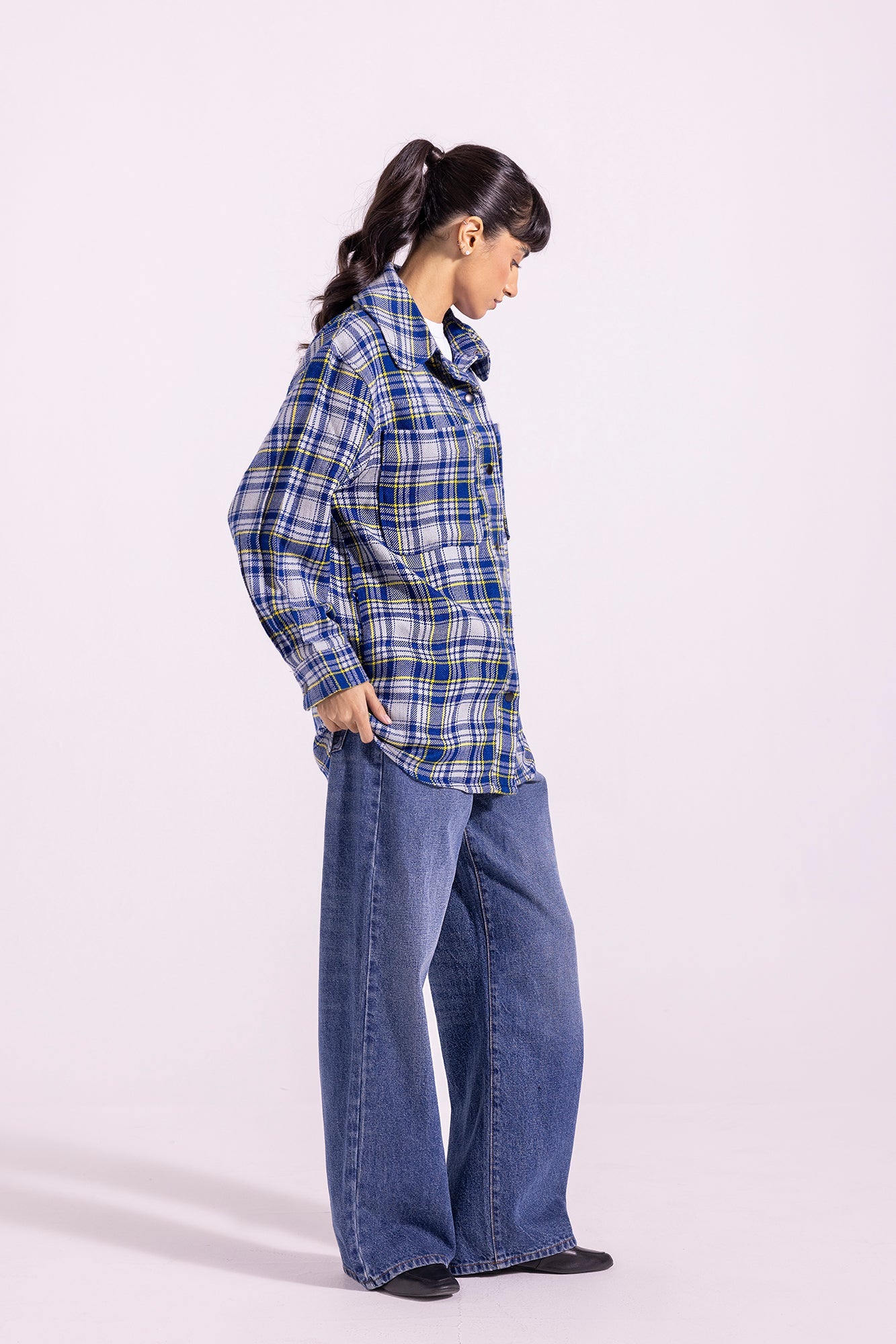 Ethnic - PRINTED OVER SHIRT (E1230/108/623)