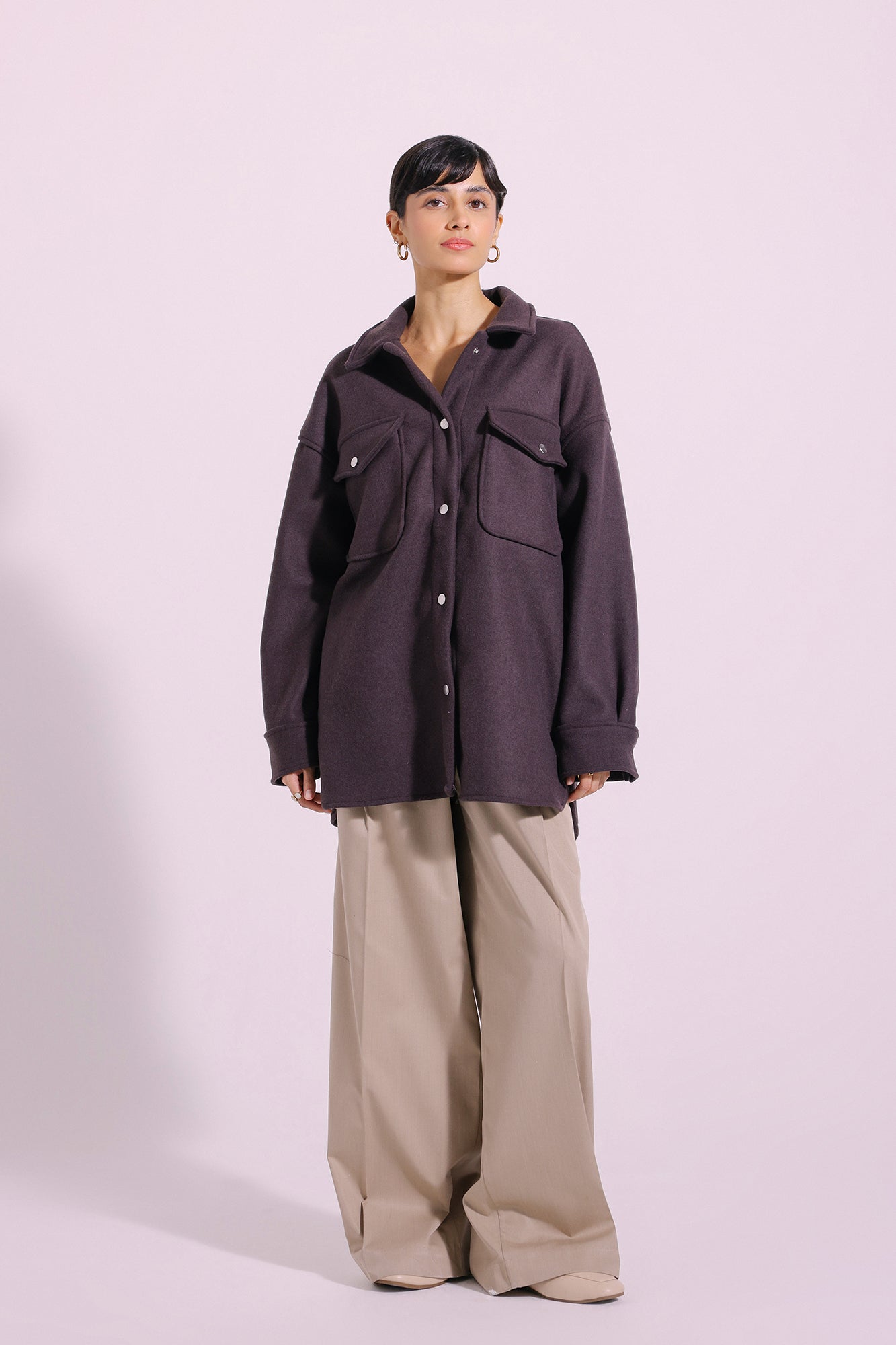 Ethnic - SOLID OVER SHIRT (E1231/108/802)