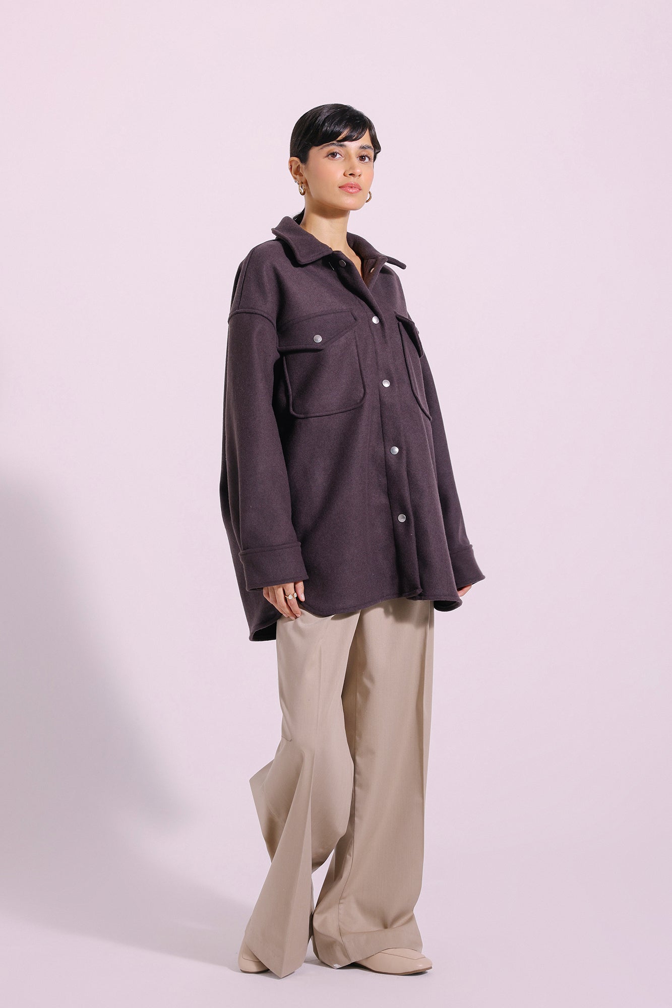 Ethnic - SOLID OVER SHIRT (E1231/108/802)