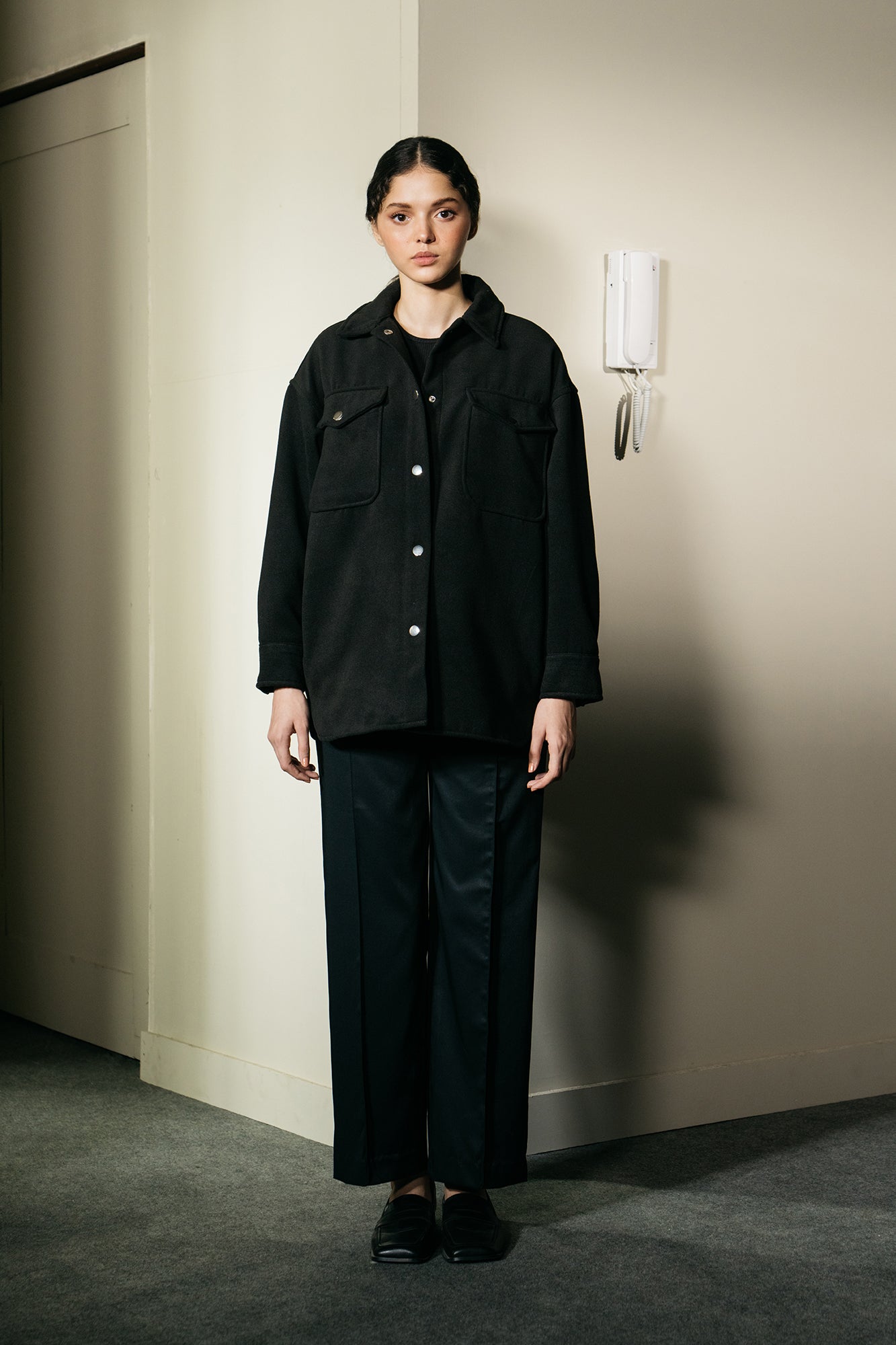 Ethnic - SOLID OVERSHIRT (E1232/108/901)