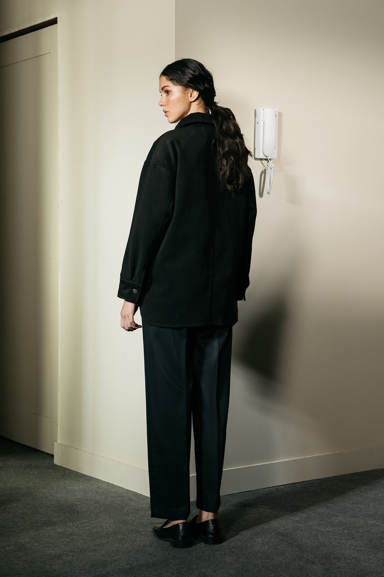 Ethnic - SOLID OVERSHIRT (E1232/108/901)