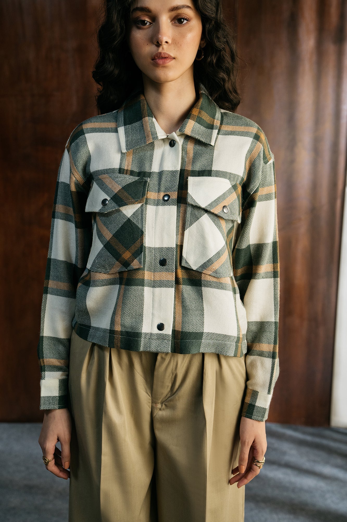 Ethnic - PRINTED OVERSHIRT (E1233/108/003)