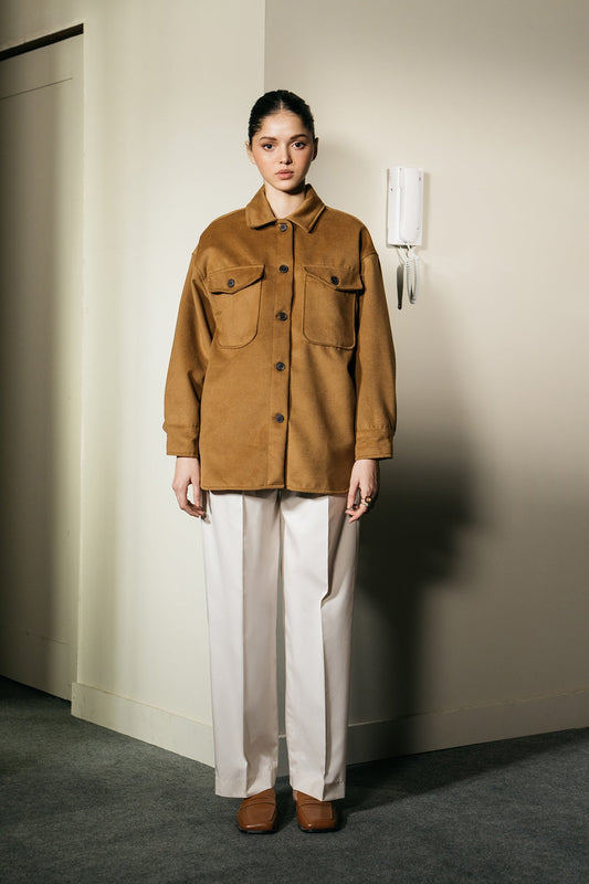 Ethnic - SOLID OVERSHIRT (E1234/108/804)